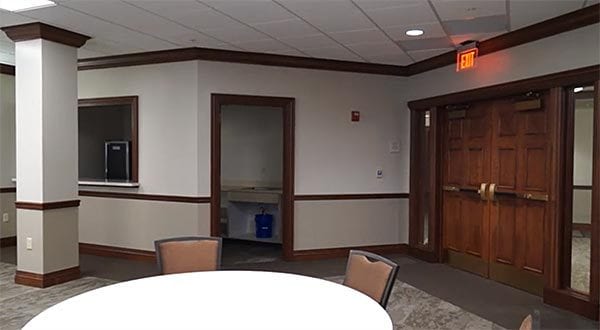Interior of the Ralph Phillips Conference Center