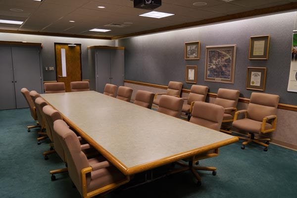 interior of the Fallerius Conference Room
