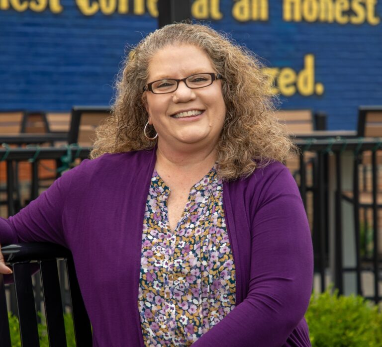 Amy Daubenspeck close up